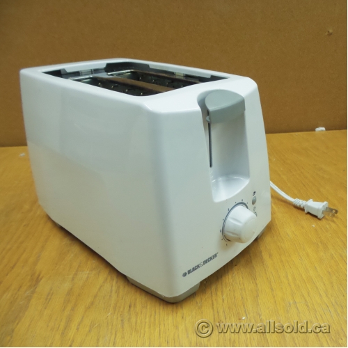 Black and decker white toaster hotsell